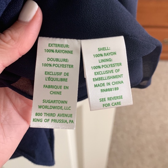 Lilly Pulitzer navy dress - Picture 6 of 6